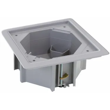 Connect Коробка для монтажа влагостойкой основы KSE-... в фальш-пол SC серый