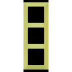 Valena LIFE Рамка 3 поста лайм универсальная