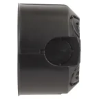 Коробка установочная KUT-4-70-45 черная 4х местная 283х70х45мм для твердых стен саморезы IP30