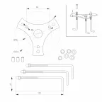 Светильник LGD-STEM-BOLL-H500-10W Warm3000 (GR, 185 deg, 230V) (Arlight, IP65 Металл, 3 года) | 029966 | Arlight