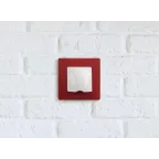 Вывод кабеля IP21 Etika с зажимом для кабеля белый