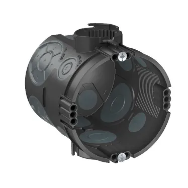 Коробка установочная для бетонных стен 60xН66, глубокая, мембранные вводы, с винтами