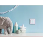 Выключатель двухклавишный - Legrand Inspiria - 10А 250В безвинтовые зажимы - белый