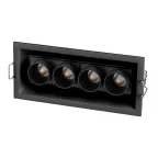 Светильник MS-ORIENT-BUILT-TURN-TC-S67x150-10W Warm3000 (BK-BK, 30 deg, 230V) (Arlight, IP20 Металл, 5 лет) | 037208 | Arlight