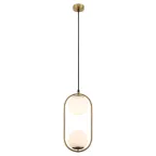 Светильник подвесной (подвес) Lola 3115-312 2 х E14 40 Вт модерн потолочный