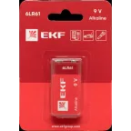 Батарейка алкалиновая типа 9V(6LR61) блистер 1шт.