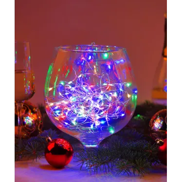 Гирлянда светодиодная  Нить 10 м мультиколор ENIN -10NM   220V IP20 (100/1800) | Б0047965 | ЭРА