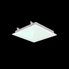 Светильник светодиодный VARTON медицинский встраиваемый C070/K 55 Вт CRI90 4000 K 600х600х100 мм IP65 с закаленным силикатным стеклом для установки в сэндвич-панели аварийный автономный постоянного действия