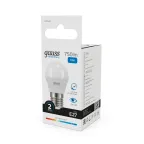 Лампа светодиодная Elementary Шар 10W 750lm 6500K Е27 LED 1/10/100 | 53230 | Gauss