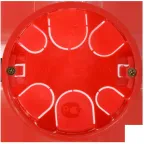 Коробка КМ41025 распаячная d80х40мм для полых стен пластиковые лапки