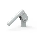 Кронштейн для уличных светильников 200*205*100мм на трубу до D58мм/консоль D48мм серый 1/2 | 903265106 | Gauss