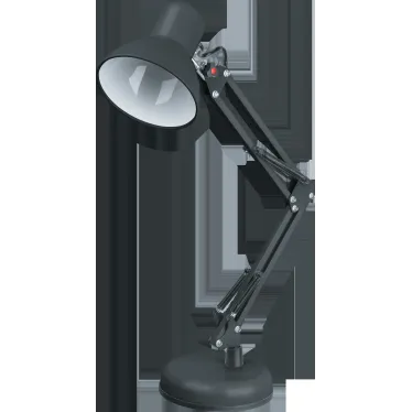 Светильник настольный NDF-D023-60W-BL-E27 на основании, черный | 61644 | Navigator