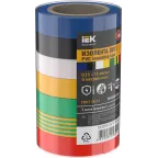 Изолента 0,15х15мм 5м (7шт/компл) | EX-IZ10-C15-15-05-SET | IEK