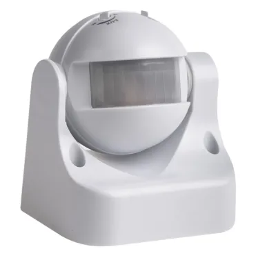 Датчик движения настенный ДДС 02, 180°, 1200 Вт, 10-2000 Лк, 12 м, 10-420 сек. IP44 | 11-9210 | REXANT