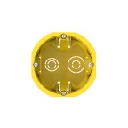 MultiBox Коробка установочная для полых стен 68(65)x60 мм Жёлтая (со стикером)