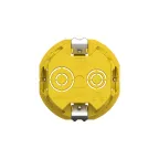 MultiBox Коробка установочная для полых стен 68(65)x60 мм Жёлтая (со стикером)
