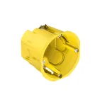 MultiBox Коробка установочная для полых стен 68(65)x60 мм Жёлтая (со стикером)