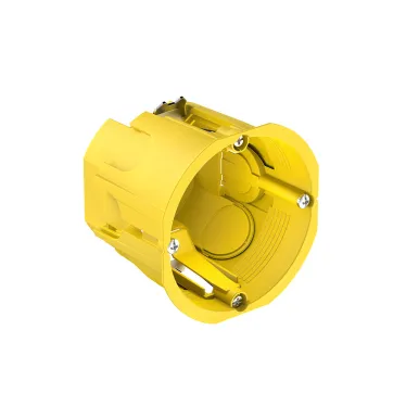 MultiBox Коробка установочная для полых стен 68(65)x60 мм Жёлтая (со стикером)