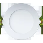 Светильник светодиодный ДВО NLP-R1-7W-R120-830-WH-LED (d120) 7Вт 3000К IP20 опал | 71374 | Navigator