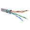 Кабель витая пара кат. 5E экранированный F/UTP, 4 пары, для одиночной прокладки, ПВХ, цвет внешней оболочки серый, катушка 305 м | RN5EFUKPVGY | DKC