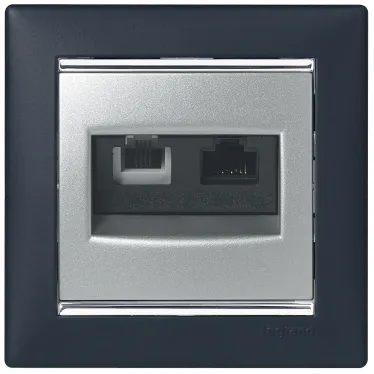 Valena Ноктюрн/Серебро Рамка 1-ая | 770391 | Legrand