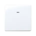 Выключатель двухполюсный с контрольной подсветкой, 16А 250В, S27, белый