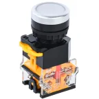 Кнопка D8-11 d-22мм 1з+1р белая