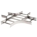 Ответвитель Х-образный 50х600 R-600, лонжерон 1,5 мм, в комплекте с крепежными элементами и соединительными пластинами, необходимыми для монтажа