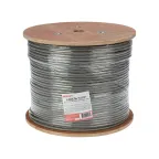 Витая пара F/UTP CAT6 ZH нг(А)-HF 4PR 23AWG INDOOR серый 305м