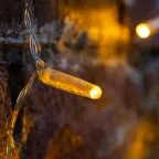 Гирлянда "Светодиодный Дождь" 2х1,5м, постоянное свечение, прозрачный провод, 230 В, диоды ЖЁЛТЫЕ, 192 LED | 235-301-6 | NEON-NIGHT