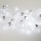 Гирлянда светодиодная Ретро-лампы 3 м, белое свечение, батарейки 3хАА | 303-095 | NEON-NIGHT