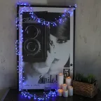 Гирлянда "Мишура LED"  3 м  прозрачный ПВХ, 288 диодов, цвет синий | 303-603 | NEON-NIGHT