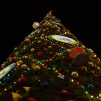 Елочная фигура "Шар", 20 см, цвет красный | 502-002 | NEON-NIGHT