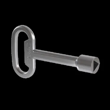 Ключ металлический треугольного профиля 8мм