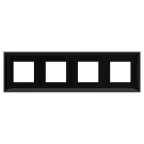 Avanti Рамка ARTLEBEDEV Черный квадрат 8 модульная