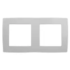 Рамка на 2 поста, Эра12, белый, 12-5002-01
