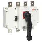 Рубильник-выключатель 400A 4P c рукояткой управления для прямой установки PowerSwitch