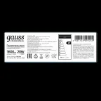 Лампа светодиодная LED 20 Вт 1600 лм 6500К трубка Т8 холодный G13 AC 220В стеклянная Elementary Gauss