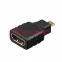 Переходник штекер micro HDMI - гнездо HDMI,,