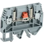 Клемма винтовая КВИ-6-И серая