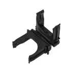 Крепеж-клипса для трубы 32 мм черная (10 шт./уп.), REXANT