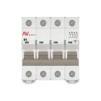 Выключатель автоматический AV-6 4P 4A (D) 6kA AVERES