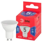 Лампа светодиодная LED MR16-5W-865-GU10 R (диод, софит, 5Вт, хол, GU10) (10/100/2800)