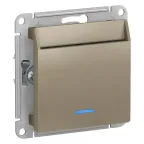 ВЫКЛЮЧАТЕЛЬ ATLASDESIGN карточный, механизм, ШАМПАНЬ