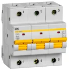 Выключатель автоматический ВА47-100МА без теплового расцепителя 3P 40А 10кА D