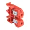 Клемма винтовая JXB-10/35мм.кв красная