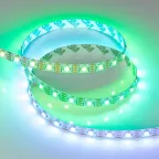 Лента SPI-B60-10мм 12V RGB-PX1-RAM (9.3 W/m, IP20, 5060, 5м) (бегущий огонь)