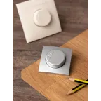 Валенсия лицевая панель светорегулятора 600W 220В сталь