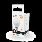 Лампа светодиодная LED 6 Вт 420 лм 3000К шар P45 теплый E14 AC 220В Elementary Gauss