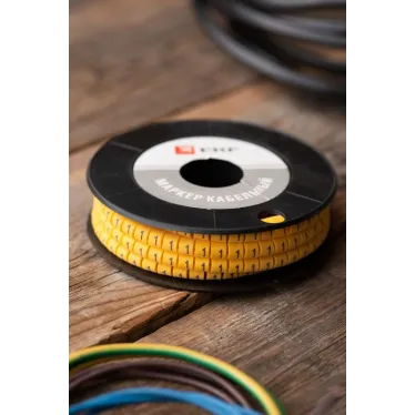 Маркер кабельный 6.0кв.мм 1 (350ед) (ЕС-3)